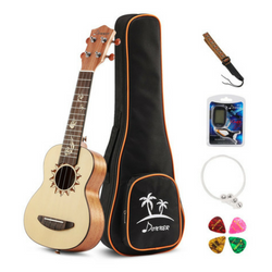 donner soprano ukulele spruce DUS-3