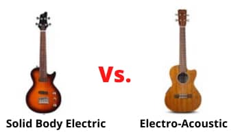 electric ukulele body types