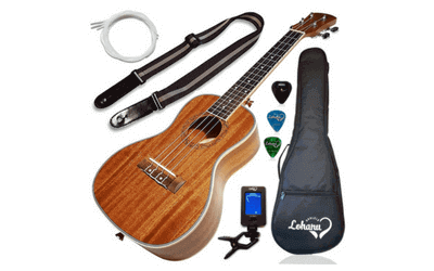 Uke Concert Size Bundle From Lohanu (LU-C) 2