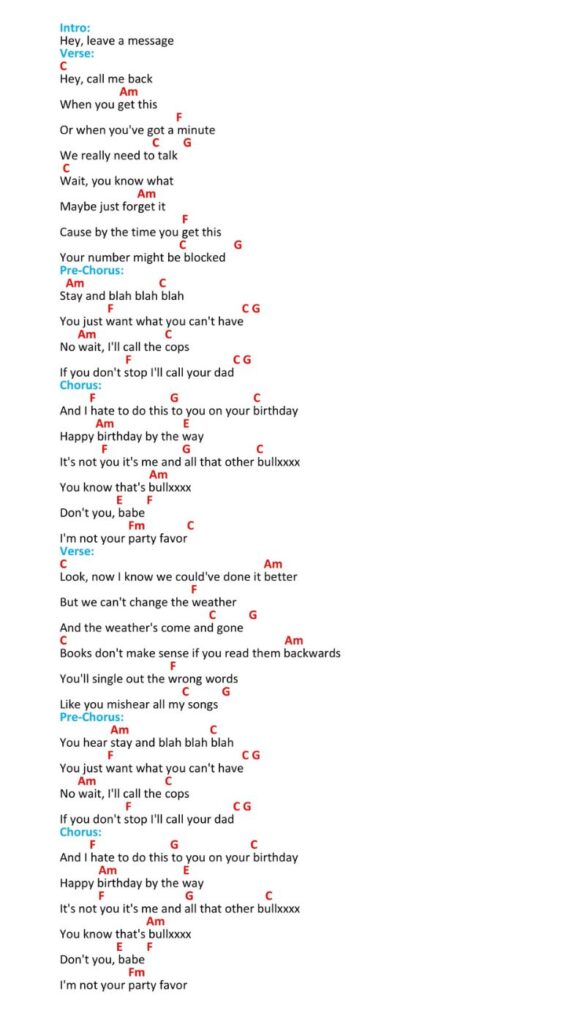 Party Favor Ukulele Chords by Billie Eilish Ukuleles Review