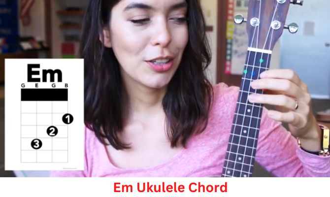 skulder millimeter antage Em Ukulele Chord: Learn to Play - Ukuleles Review