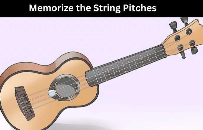 Memorize the string pitches