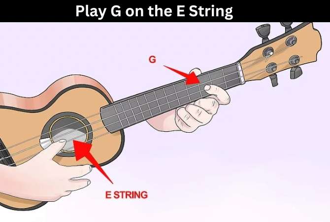 Play G on the E String