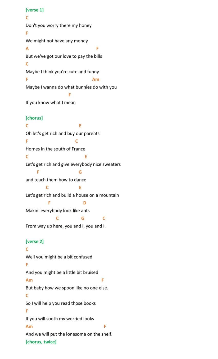 You And I Ukulele Chords